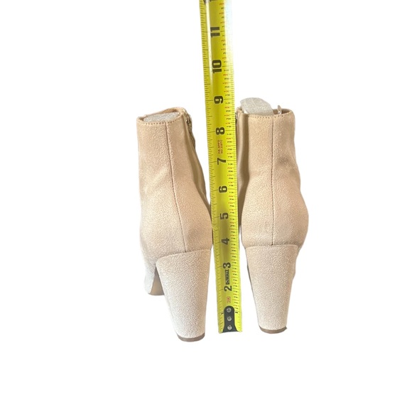 VETASTE Women Chunky High Heel Ankle Chelsea Boots - Picture 7 of 8